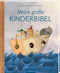 Auf dem Cover ist eine Arche aus Zeitungspapier abgebildet, in der verschiedene Tiere sitzen: Ein Elefant, ein Löwe, eine Giraffe, ein Krokodil, ein Fuchs, zwei Eisbären, ein Schwein und zwei Gänse.  