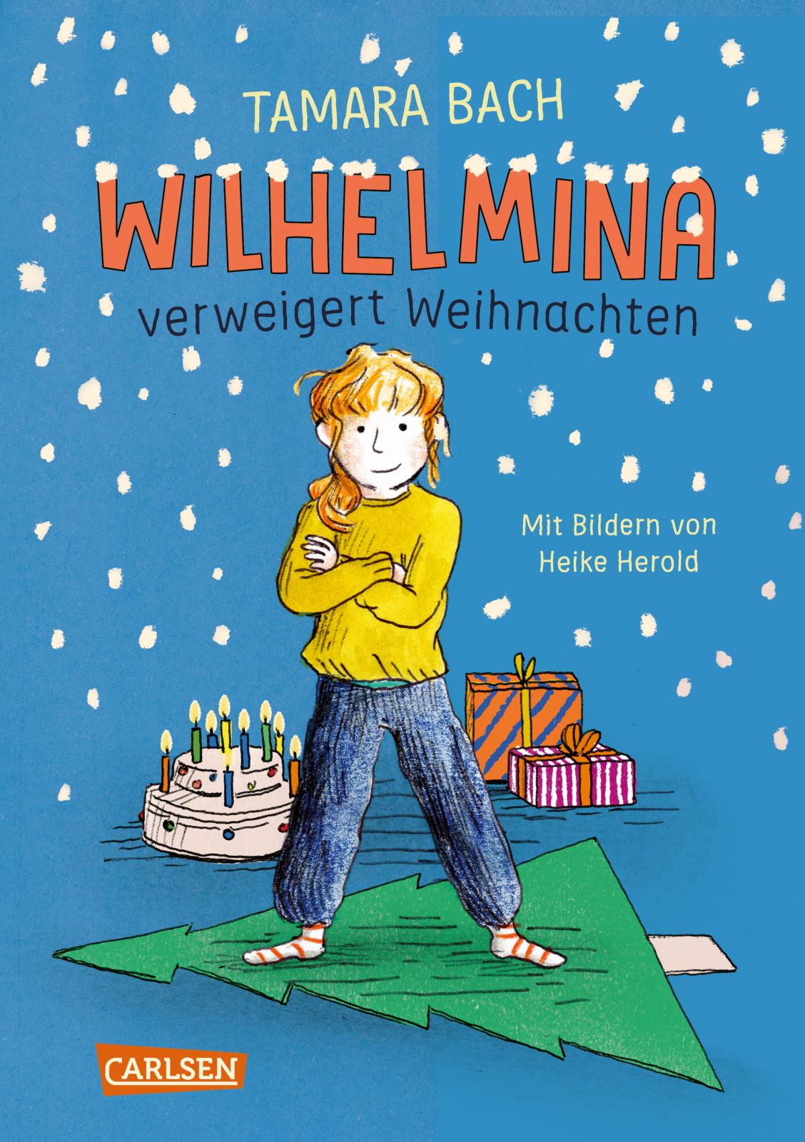 Cover des Buches "Wilhelmina verweigert Weihnachten"